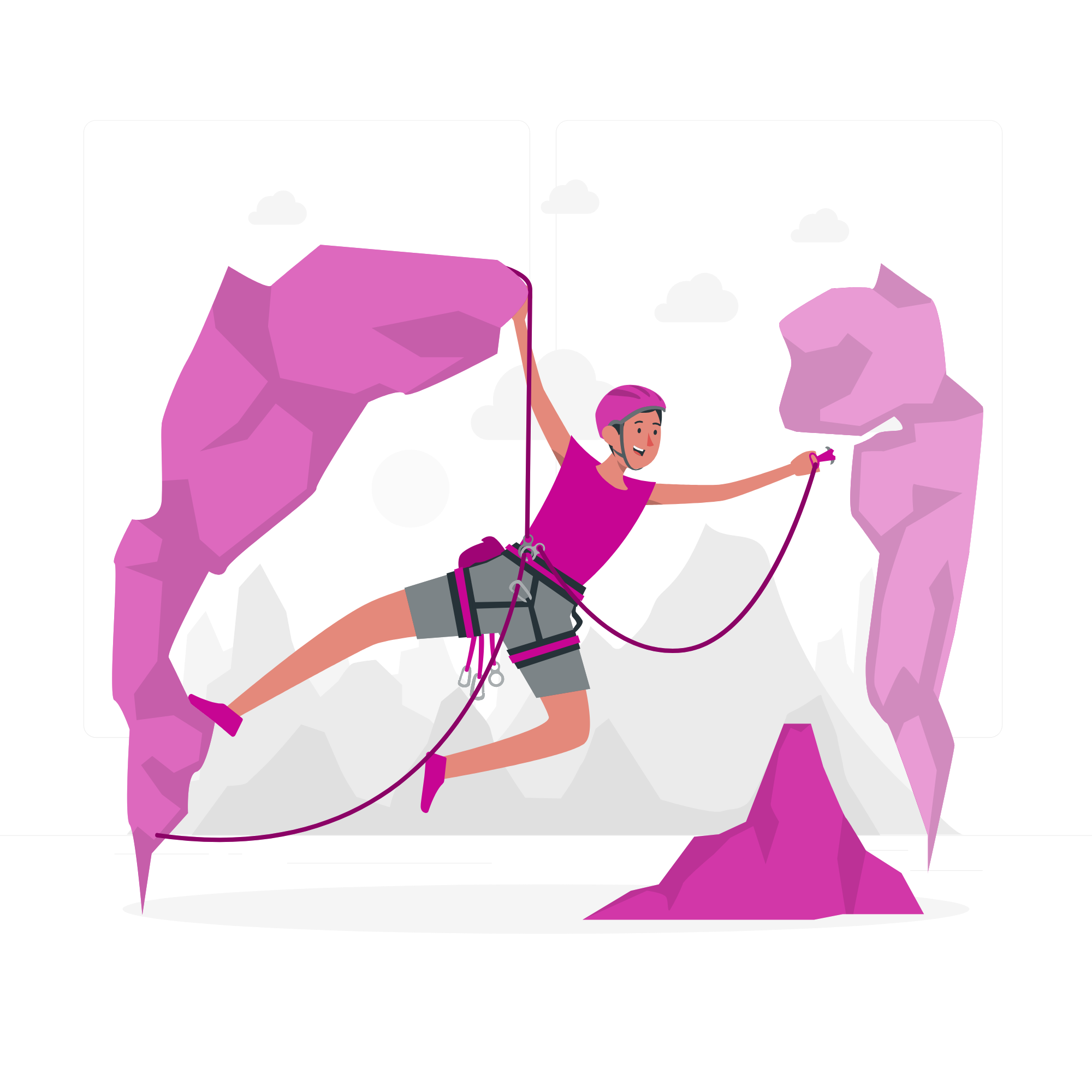 Climbing illustration